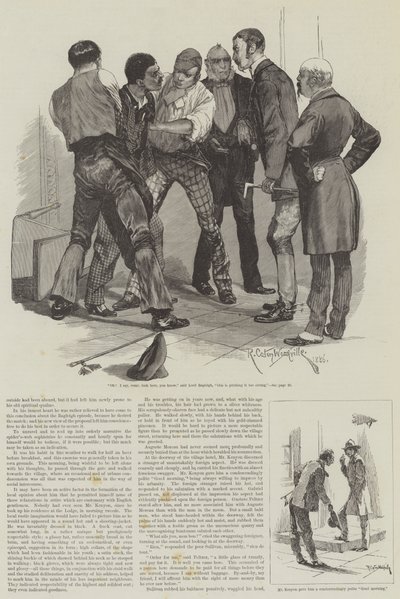 Cynische Fortuin, Een Verhaal van een Man met een Geweten, door David Christie Murray door Richard Caton Woodville junior